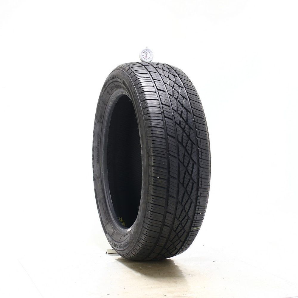 Set of (2) Used 225/55R19 Firestone Firehawk AS V2 99V - 7-8/32 - Image 1