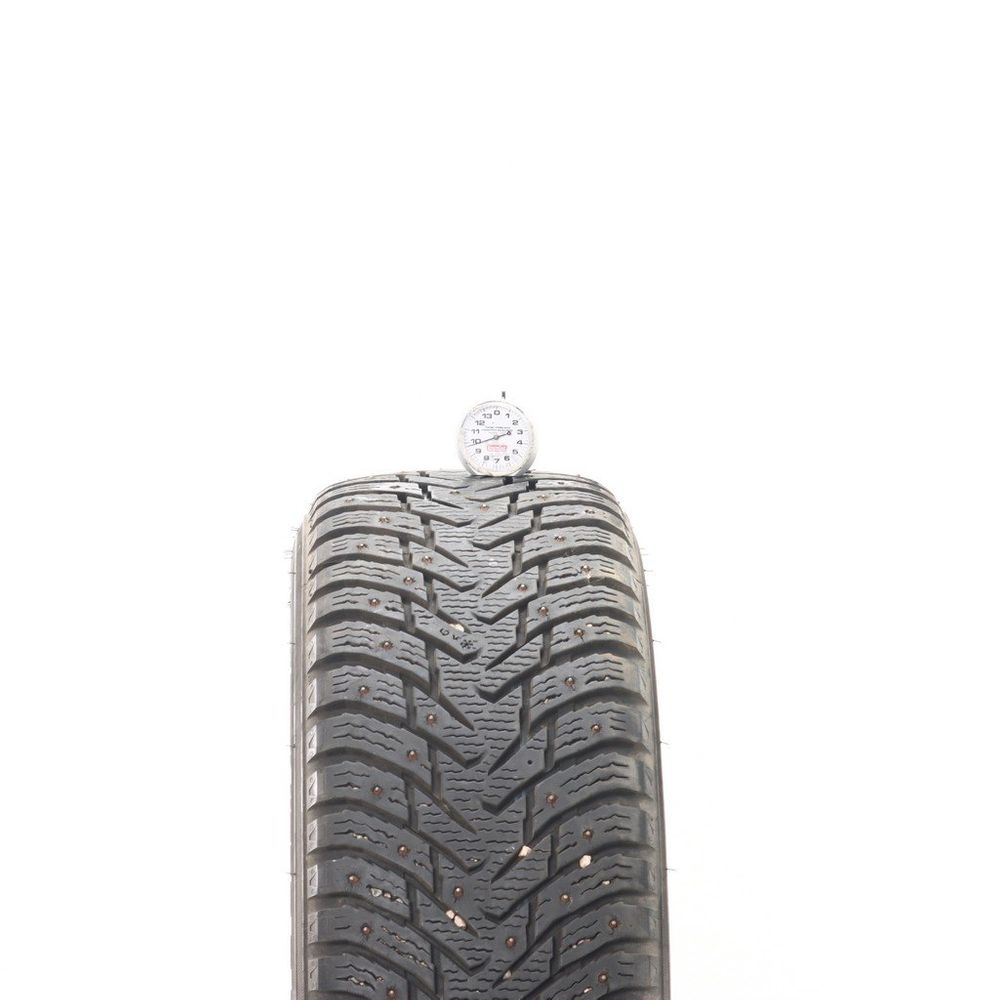 Set of (2) Used 215/70R16 Nokian Hakkapeliitta 8 SUV Studded 100T - 9-9.5/32 - Image 5