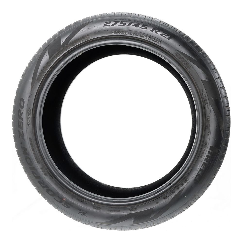 Set of (4) Used 275/45R21 Pirelli Scorpion Zero PNCS 110W - 5-5.5/32 - Image 3