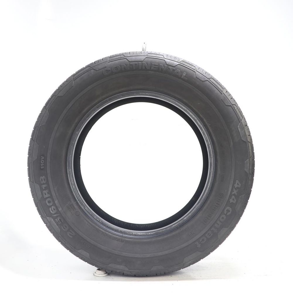 Set of (2) Used 265/60R18 Continental 4x4 Contact MO 110V - 6.5-7/32 - Image 3