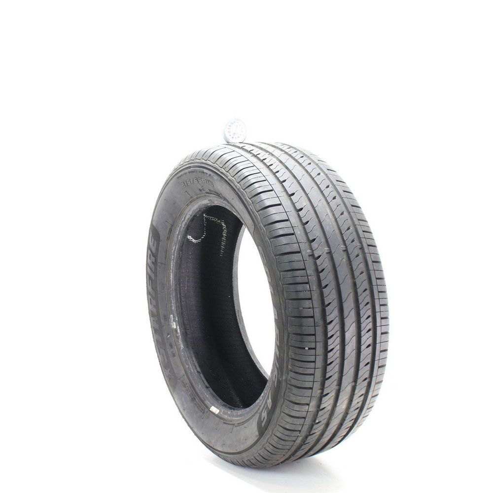 Set of (2) Used 215/55R16 Starfire Solarus A/S 97H - 8/32 - Image 1