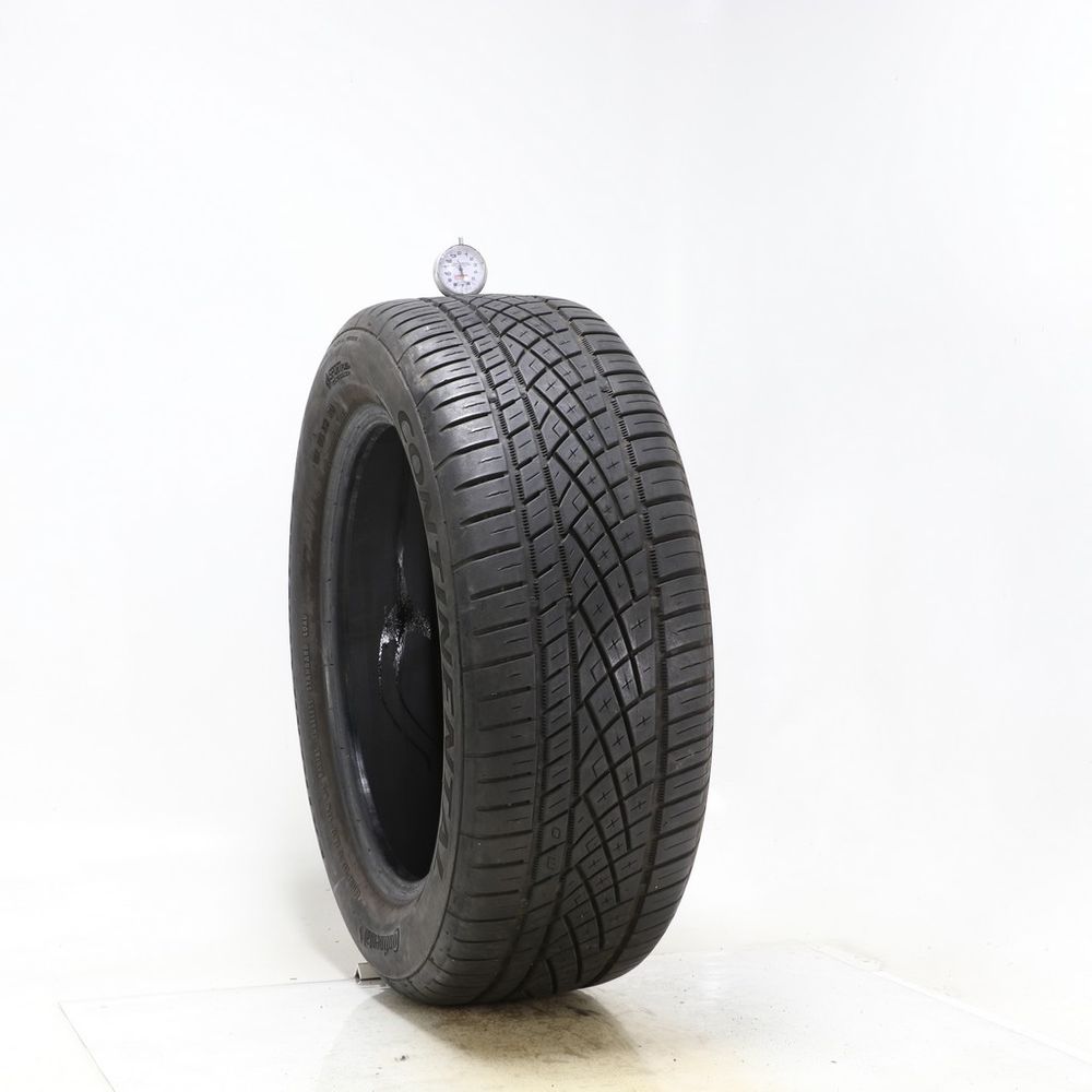 Set of (2) Used 225/55ZR17 Continental ExtremeContact DWS06 97W - 6.5/32 - Image 1