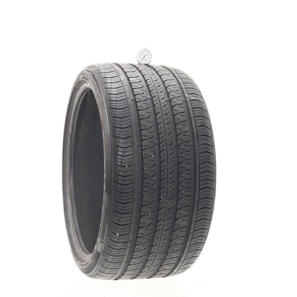Set of (2) Used 305/30R21 Continental ProContact RX NFO 104H - 8/32 - Image 1