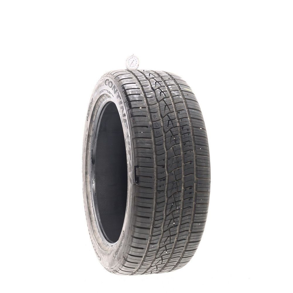 Set of (2) Used 255/45ZR19 Continental ControlContact Sport SRS Plus 104W - 8/32 - Image 1