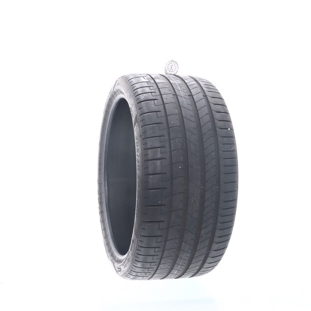 Set of (2) Used 305/30ZR21 Pirelli P Zero PZ4 MO1A 104Y - 7.5-8/32 - Image 1