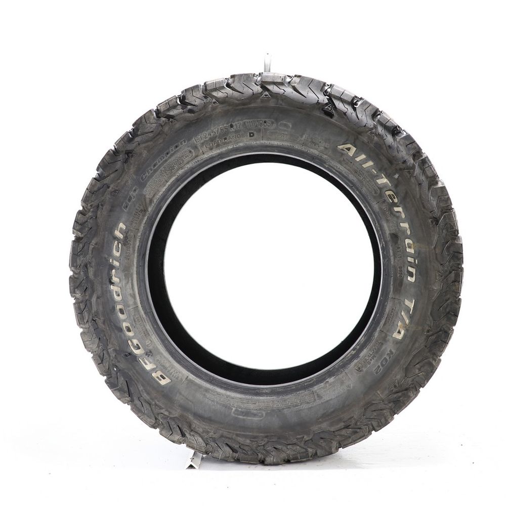Set of (2) Used LT 245/65R17 BFGoodrich All-Terrain T/A KO2 111/108S - 8.5-9.5/32 - Image 6