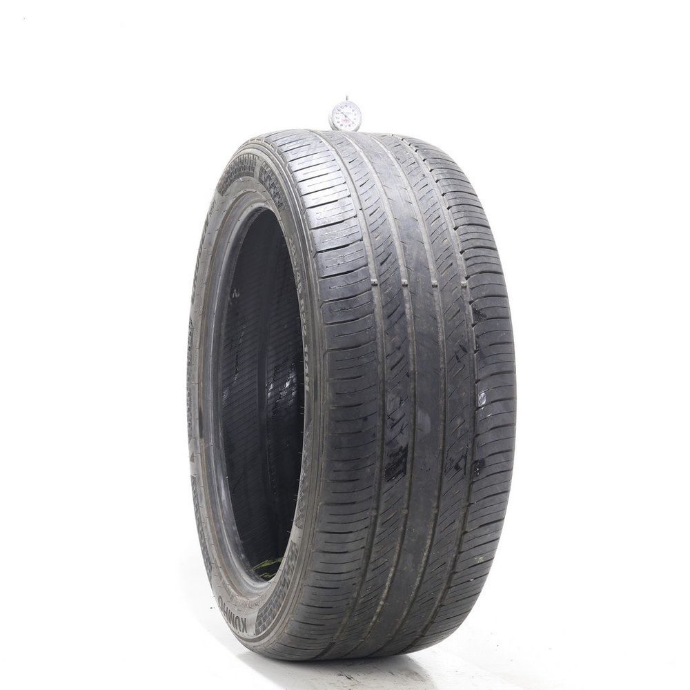 Set of (2) Used 285/45R22 Kumho Crugen HP71 114H - 5-6.5/32 - Image 1