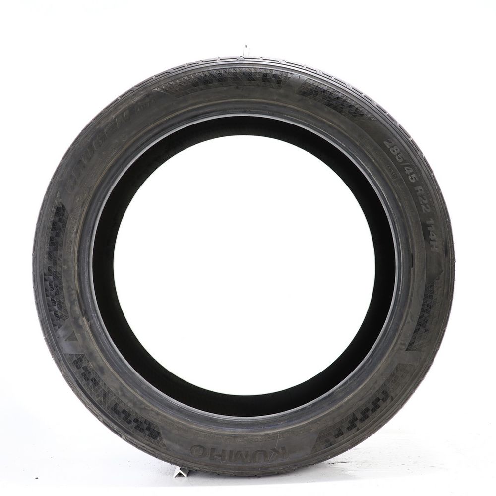 Set of (2) Used 285/45R22 Kumho Crugen HP71 114H - 5-6.5/32 - Image 3