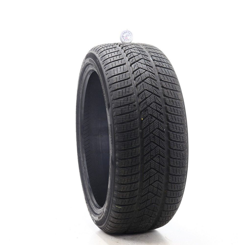 Set of (2) Used 255/40R21 Pirelli Scorpion Winter 102V - 8.5-10/32 - Image 4