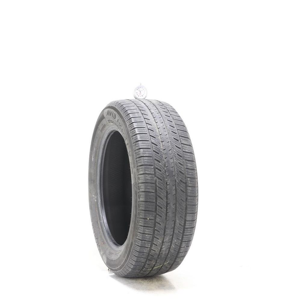 Set of (2) Used 205/55R16 Yokohama Avid Ascend LX 91H - 5.5-7/32 - Image 1