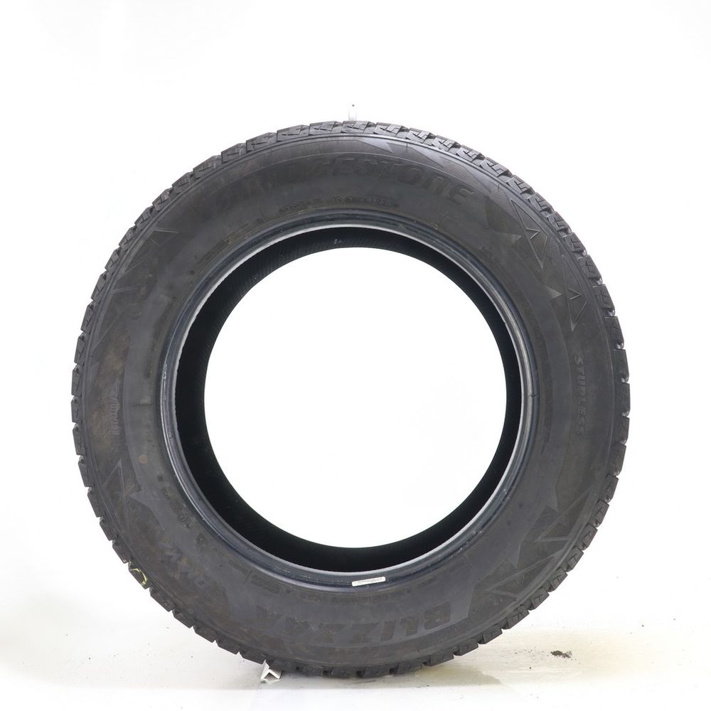 Set of (2) Used 255/60R18 Bridgestone Blizzak DM-V2 112S - 9-9.5/32 - Image 3