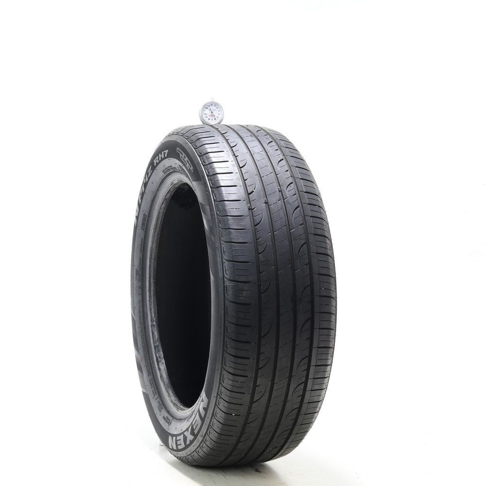 Set of (2) Used 225/55R18 Nexen N'Priz RH7 97H - 5.5-7/32 - Image 1