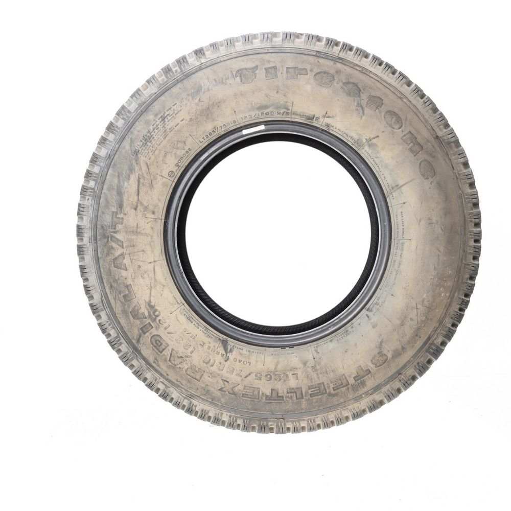 Set of (2) Used LT 265/75R16 Firestone Steeltex A/T 123/120Q E - 18/32 ...