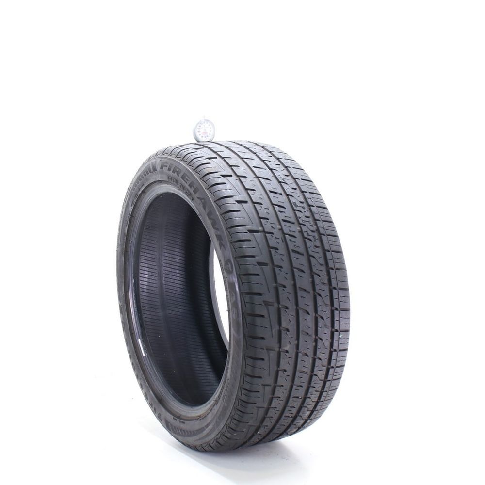 Set of (2) Used 245/45R18 Firestone Firehawk AS 100V - 6.5-7/32 - Image 1