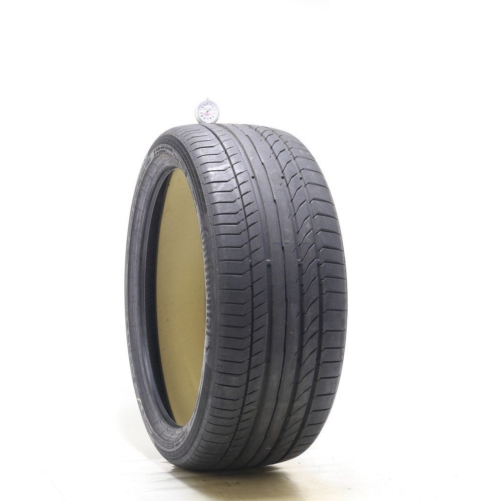Set of (2) Used 265/35ZR21 Continental ContiSportContact 5P TO ContiSilent 101Y - 8.5-9/32 - Image 4