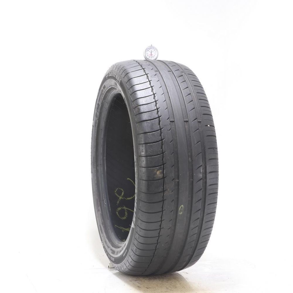 Set of (2) Used 255/45R20 Michelin Latitude Sport AO 101W - 7/32 - Image 1