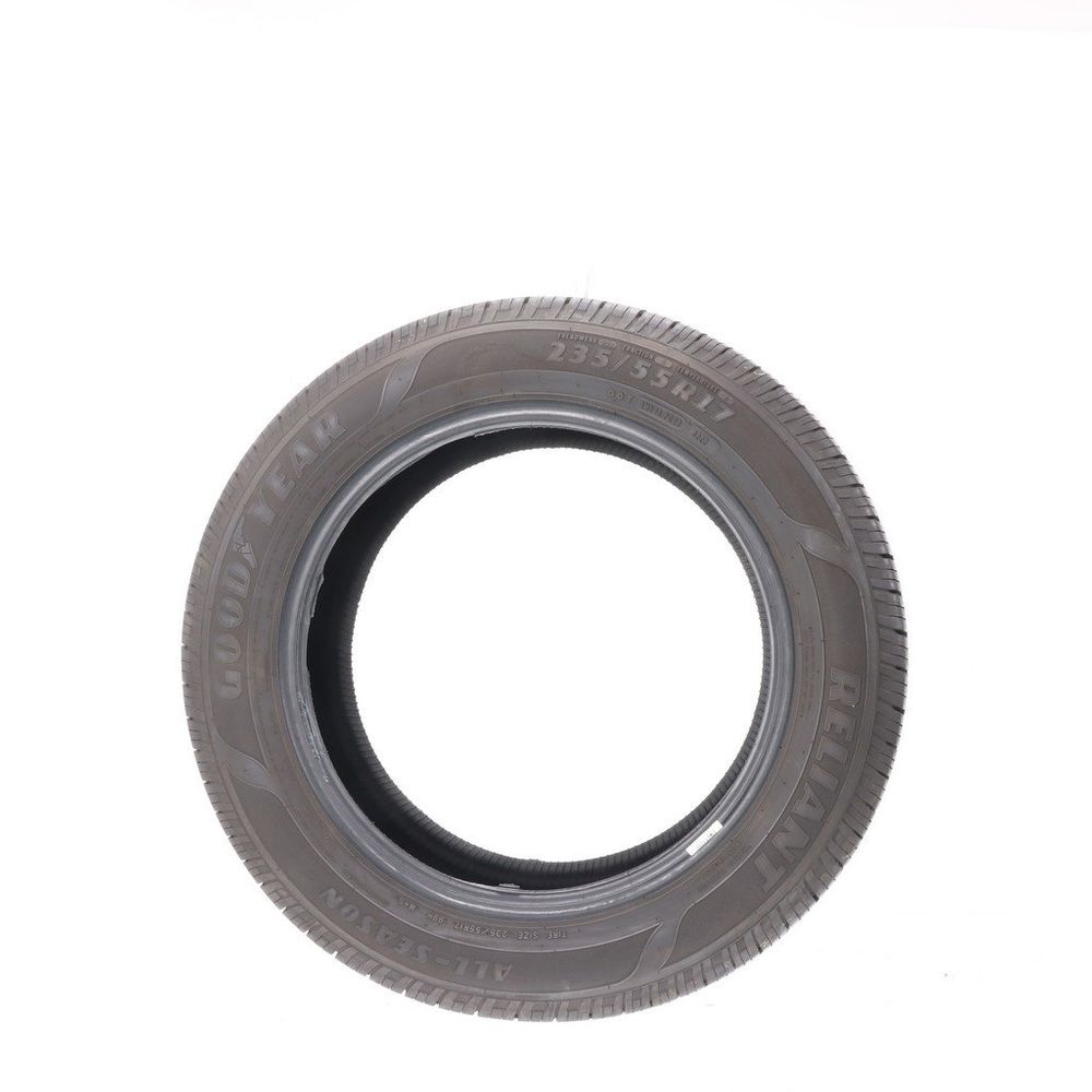 Set of (4) Used 235/55R17 Goodyear Reliant All-season 99H - 8-9.5/32 - Image 6