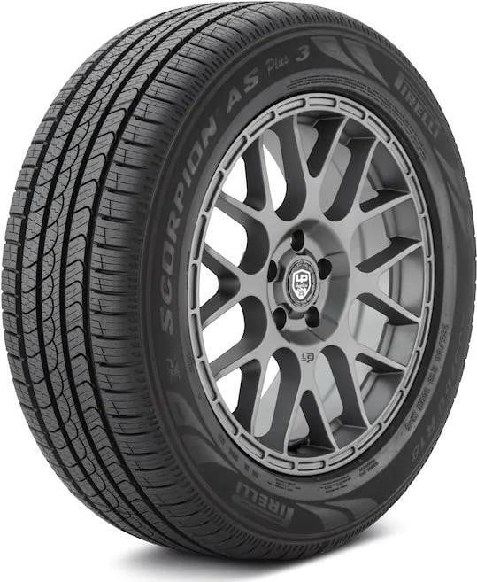 Set of (4) New 245/55R19 Pirelli Scorpion AS Plus 3 107H - Image 1