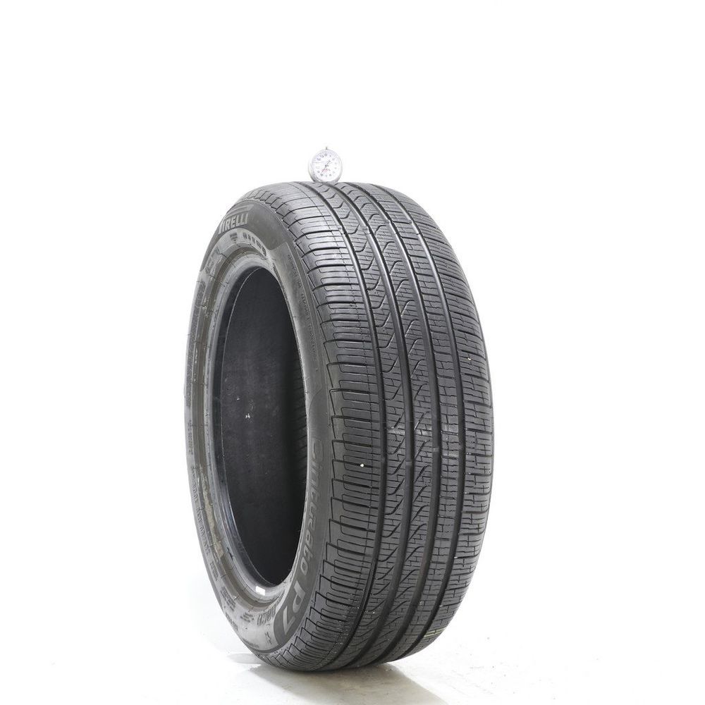 Set of (2) Used P 245/50R18 Pirelli Cinturato P7 Run Flat 100V - 8-9.5/32 - Image 1