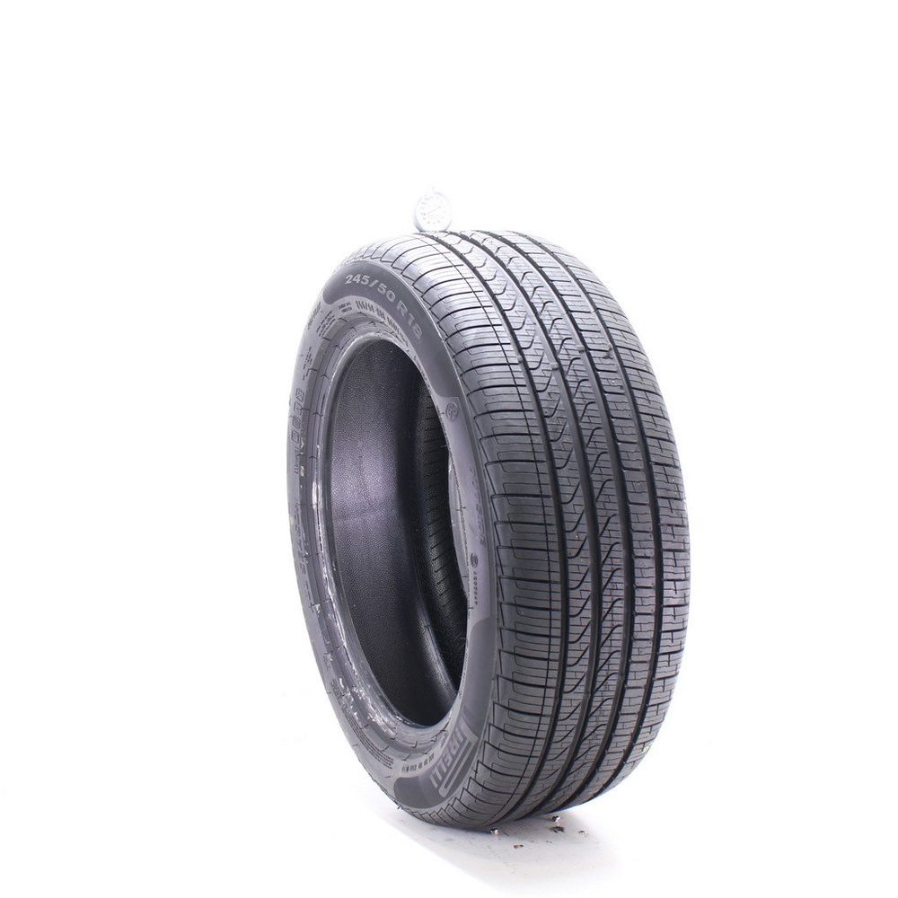 Set of (2) Used P 245/50R18 Pirelli Cinturato P7 Run Flat 100V - 8-9.5/32 - Image 4