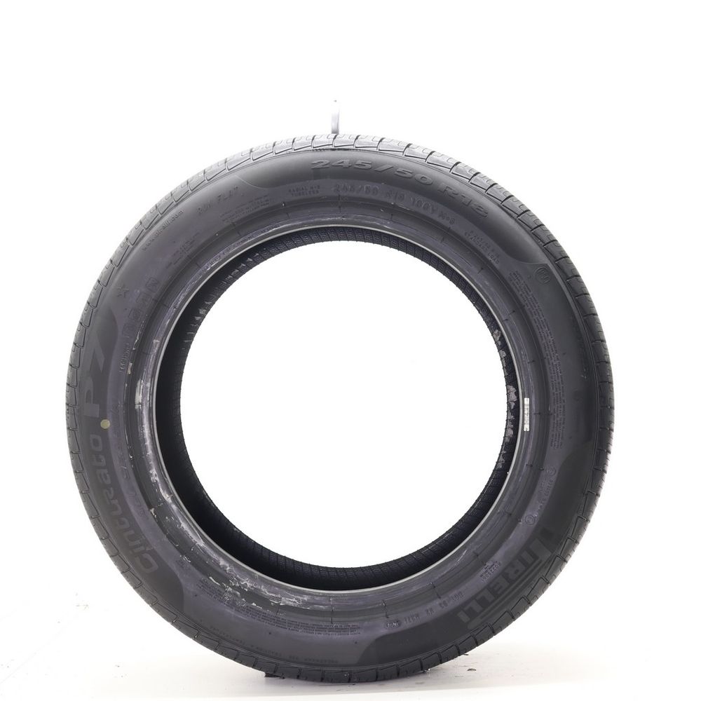 Set of (2) Used P 245/50R18 Pirelli Cinturato P7 Run Flat 100V - 8-9.5/32 - Image 6