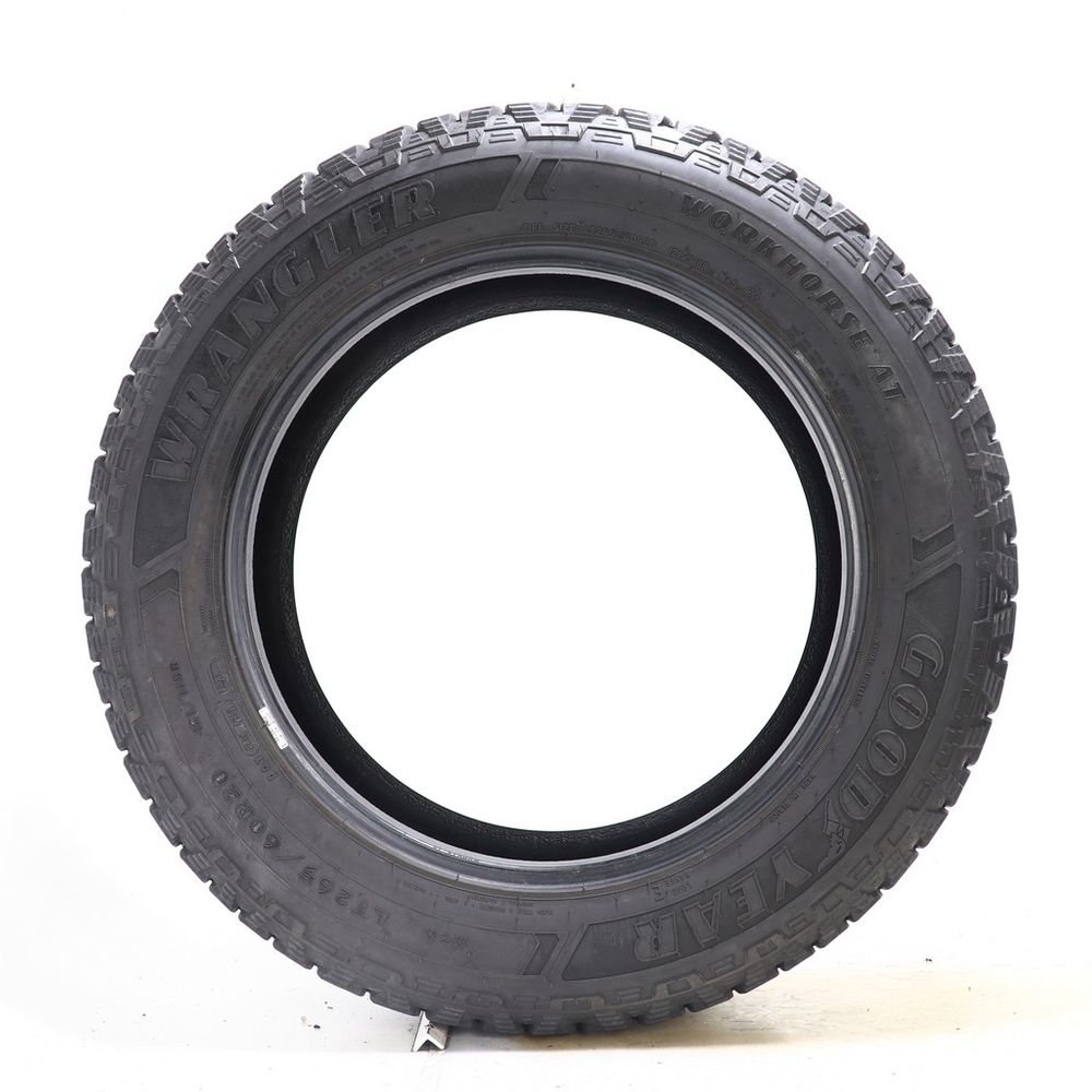 Used LT 265/60R20 Goodyear Wrangler Workhorse AT 121/118R E - 6/32 - Image 3