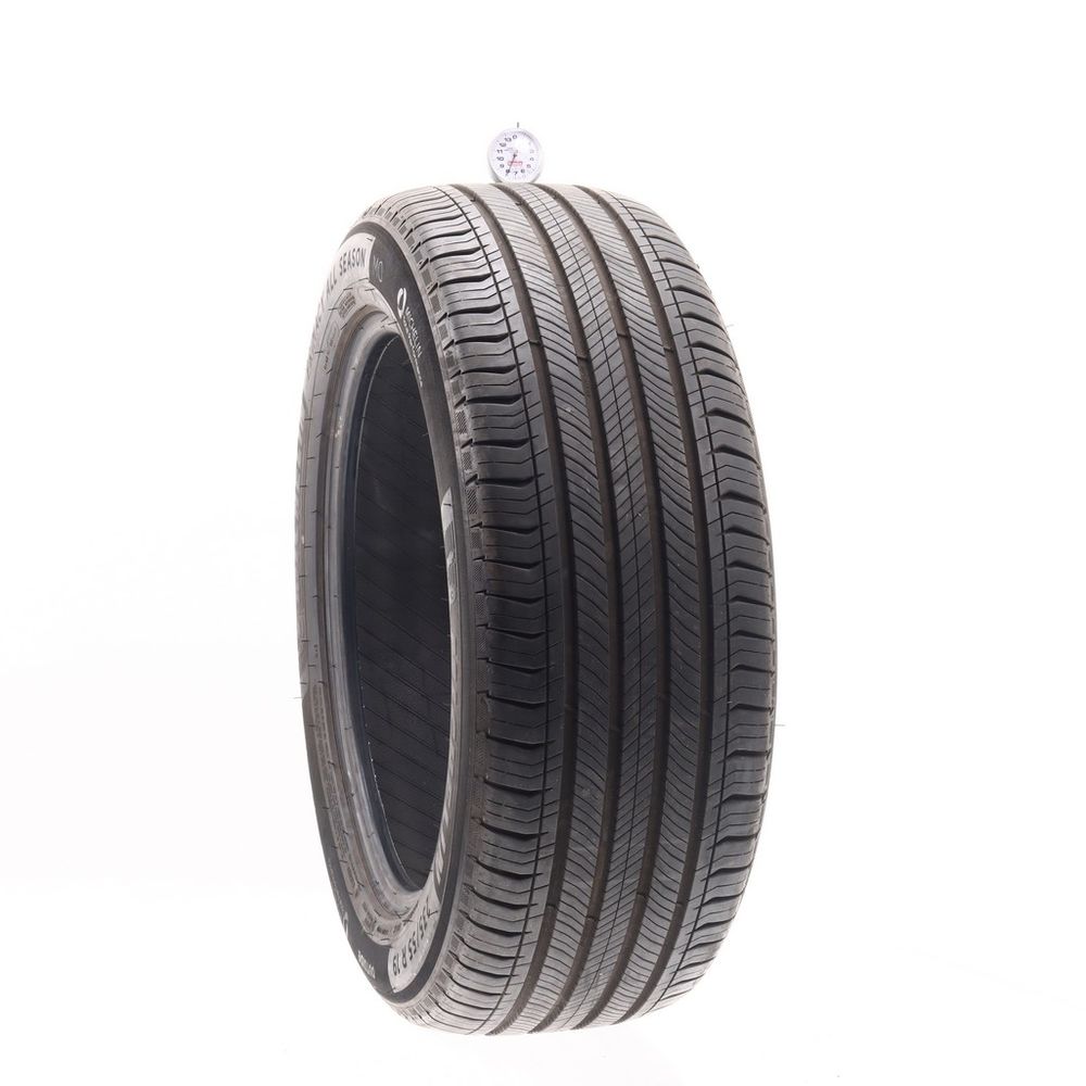 Set of (2) Used 235/55R19 Michelin Primacy All Season MO 105H - 8-8.5/32 - Image 1