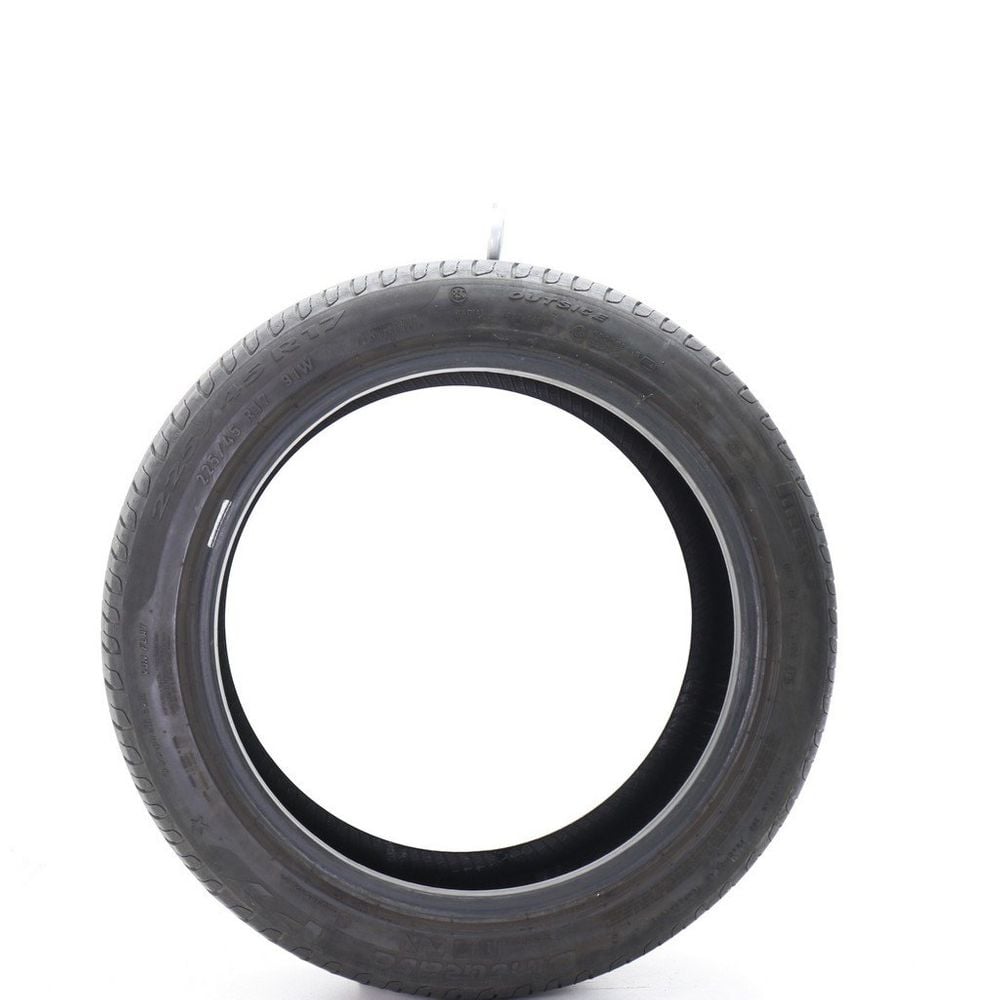 Set of (2) Used 225/45R17 Pirelli Cinturato P7 Run Flat 91W - 7.5-8/32 - Image 3