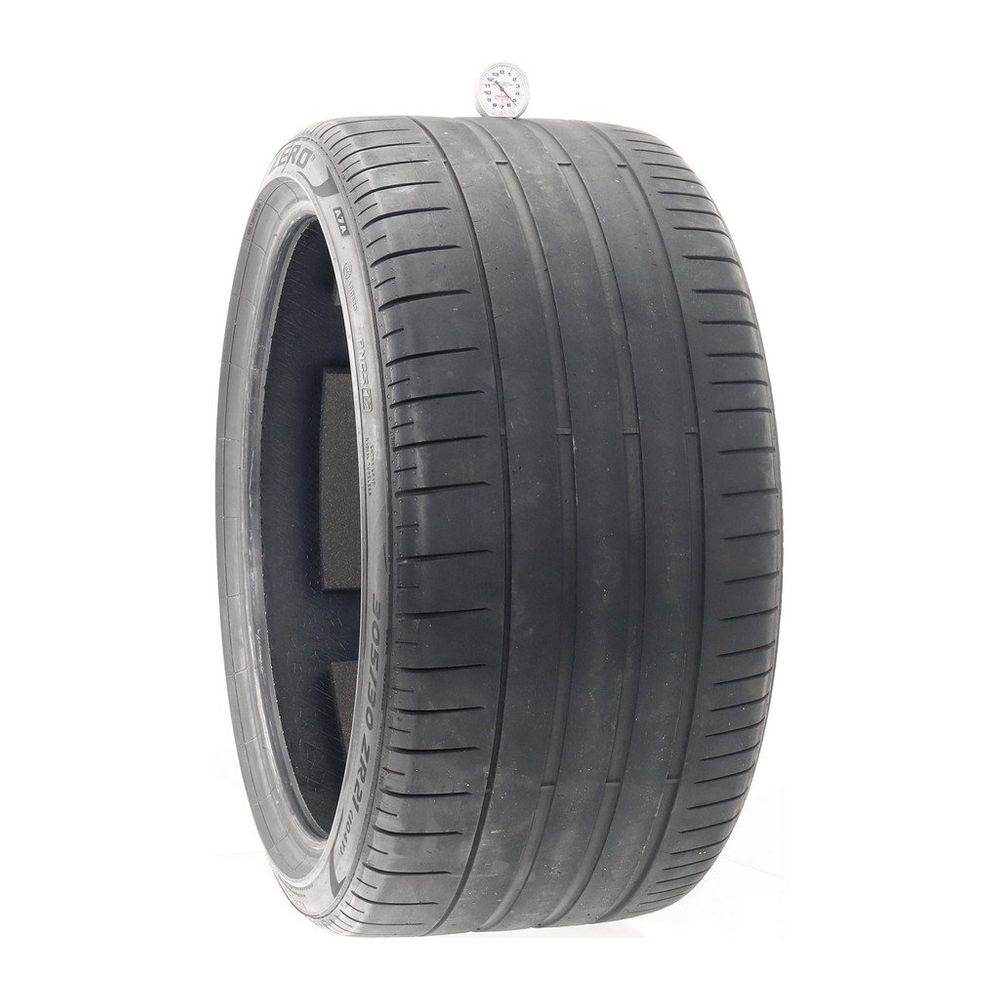 Set of (2) Used 305/30ZR21 Pirelli P Zero PZ4 A7A PNCS 104Y - 5/32 - Image 1