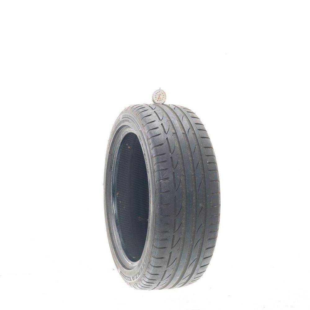 Set of (2) Used 205/50R17 Bridgestone Potenza S-04 Pole Position 93Y - 7.5-9/32 - Image 1