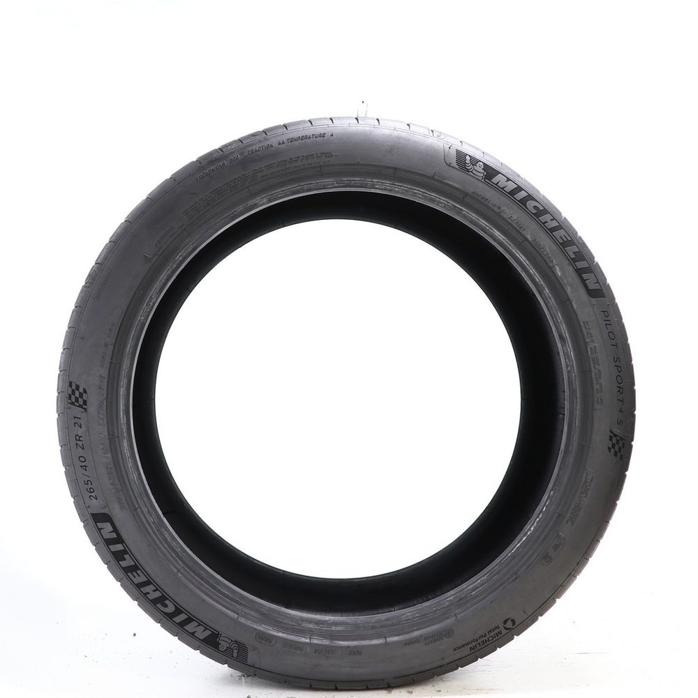Used 265/40ZR21 Michelin Pilot Sport 4 S 105Y - 8/32 - Image 3