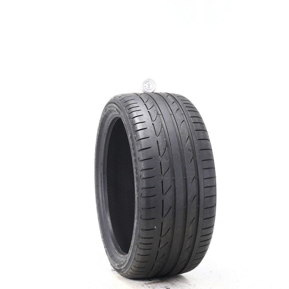 Used 255/35R19 Bridgestone Potenza S001 RFT 92Y - 7/32 - Image 1
