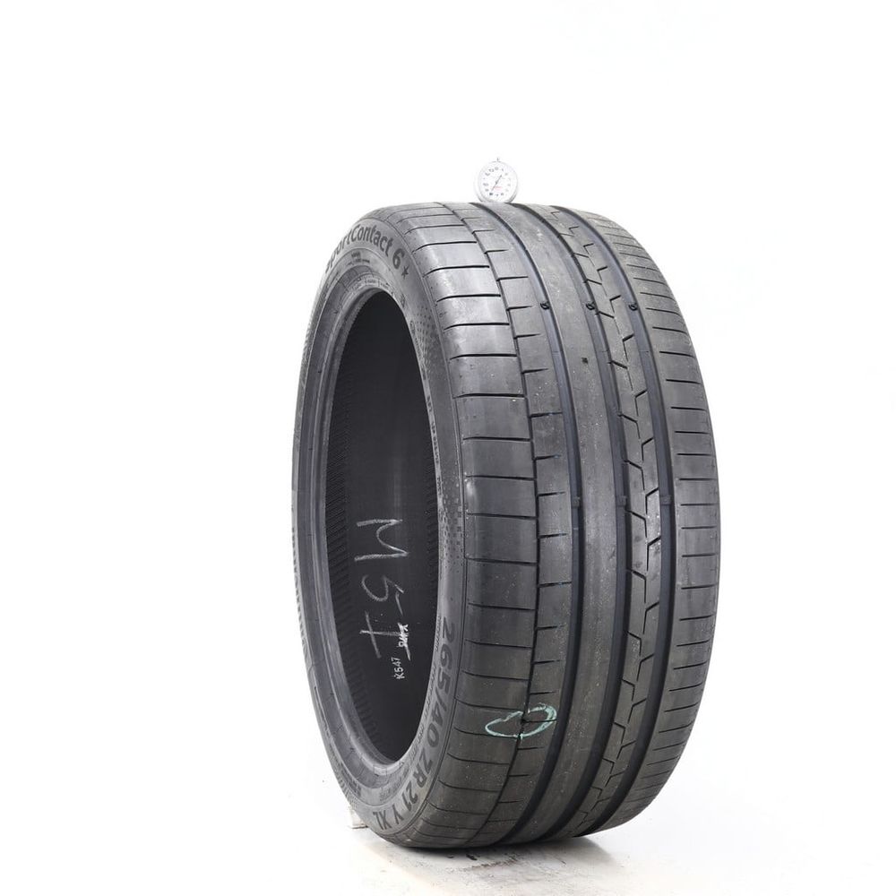 Used 265/40ZR21 Continental SportContact 6 105Y - 8/32 - Image 1