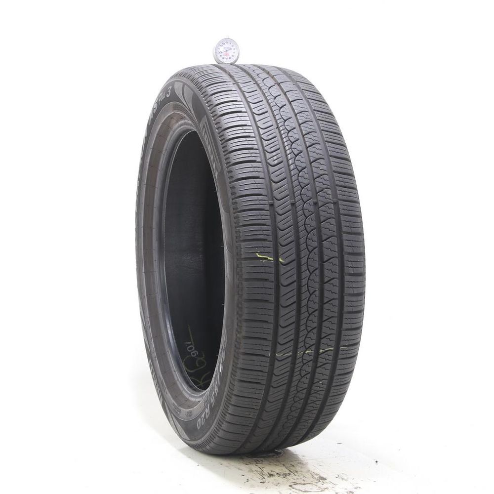 Set of (2) Used 235/55R20 Pirelli Scorpion AS Plus 3 102V - 9.5-11/32 - Image 1