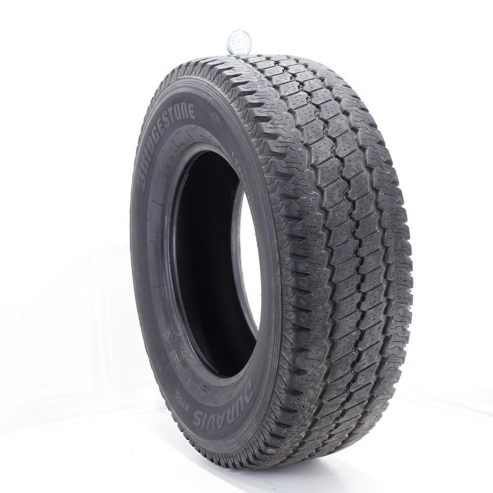 Set of (2) Used LT 265/70R17 Bridgestone Duravis M700 121/118Q E - 10.5-11/32 - Image 1