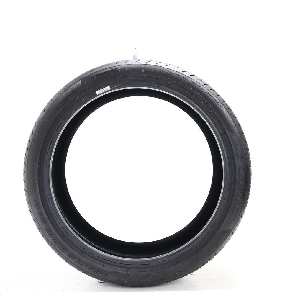 Set of (2) Used 255/35ZR19 Pirelli P Zero L 96Y - 8.5/32 - Image 3