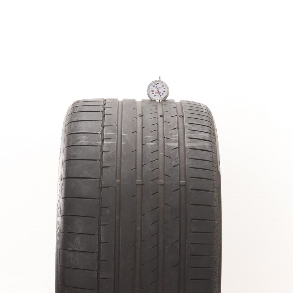 Set of (2) Used 325/35ZR22 Continental SportContact 6 MO1 114Y - 6-6.5/32 - Image 2
