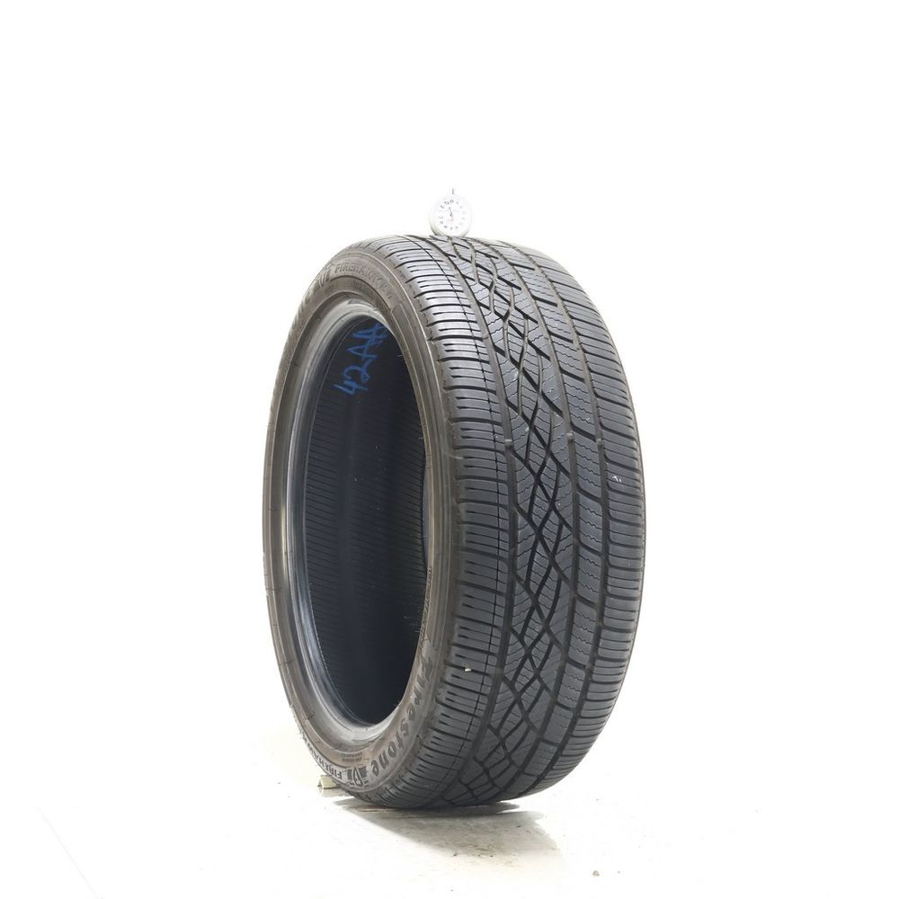 Set of (2) Used 225/45R18 Firestone Firehawk AS V2 95W - 6-7.5/32 - Image 1