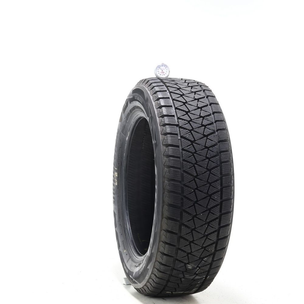Set of (4) Used 225/60R18 Bridgestone Blizzak DM-V2 100S - 10.5-12/32 - Image 4