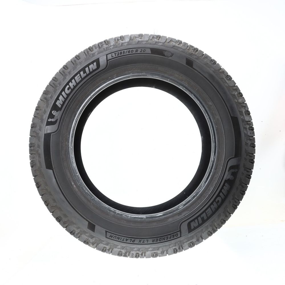 Set of (2) Used LT 285/60R20 Michelin Defender LTX Platinum 125/122S E - 10-10.5/32 - Image 3