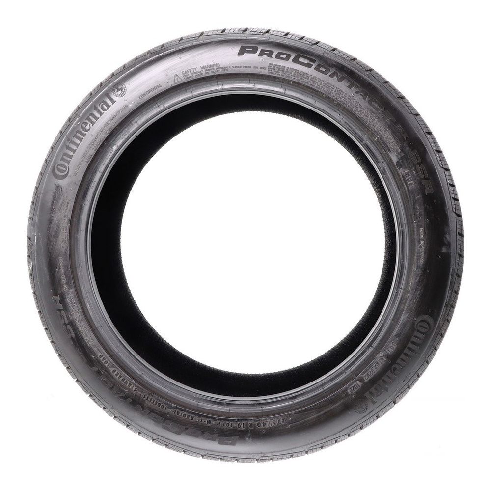 Set of (2) Used 275/40R19 Continental ProContact GX SSR MOE 101H - 7.5-8.5/32 - Image 6