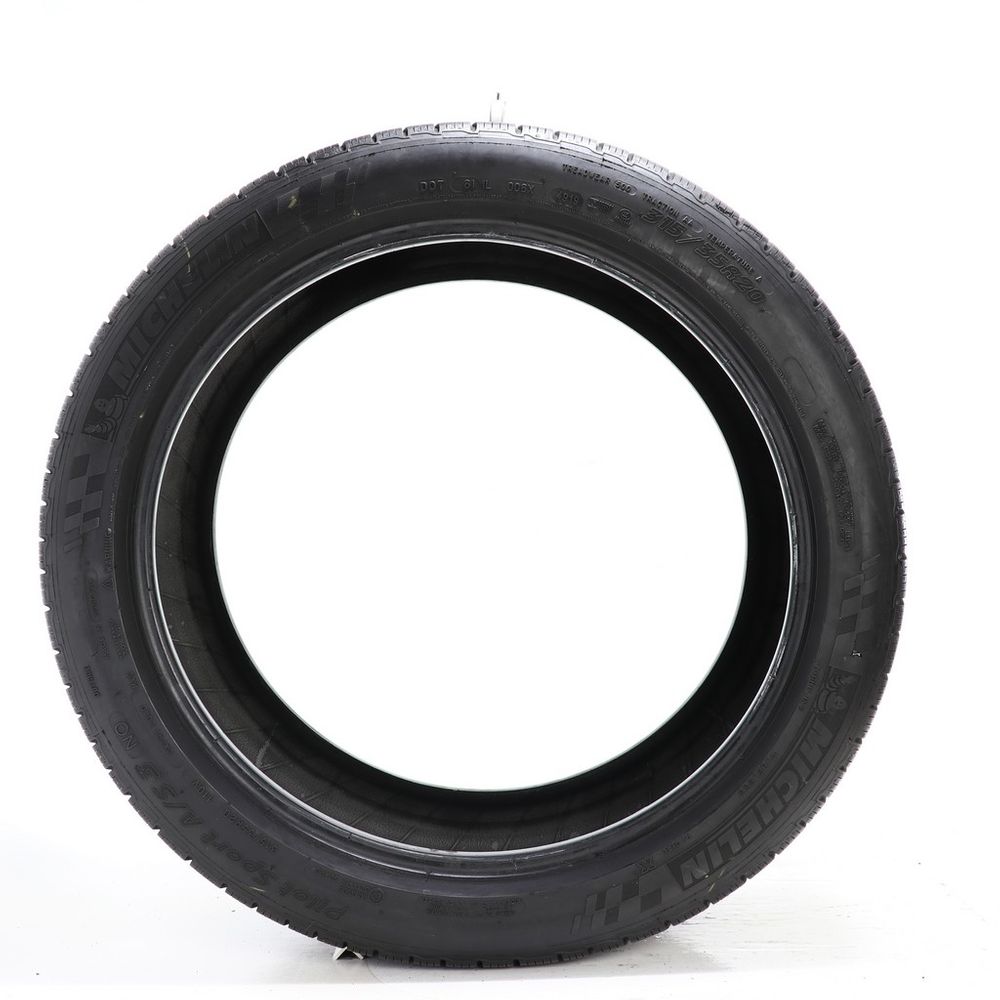 Set of (2) Used 315/35R20 Michelin Pilot Sport 3 A/S NO 110V - 5-6/32 - Image 3
