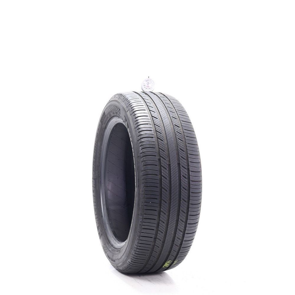 Set of (2) Used 215/55R17 Michelin Premier A/S 94H - 7-7.5/32 - Image 1