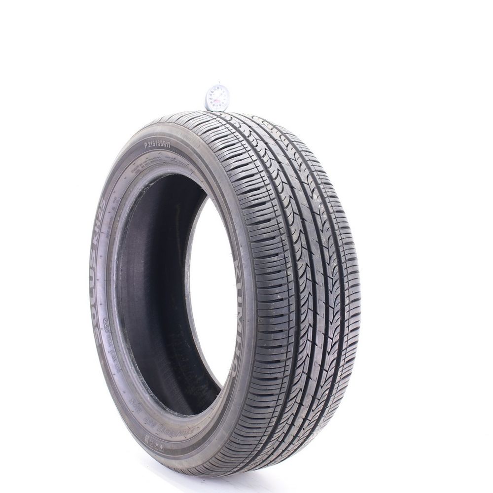 Set of (2) Used 215/55R17 Kumho Solus KH25 93V - 8-8.5/32 - Image 4