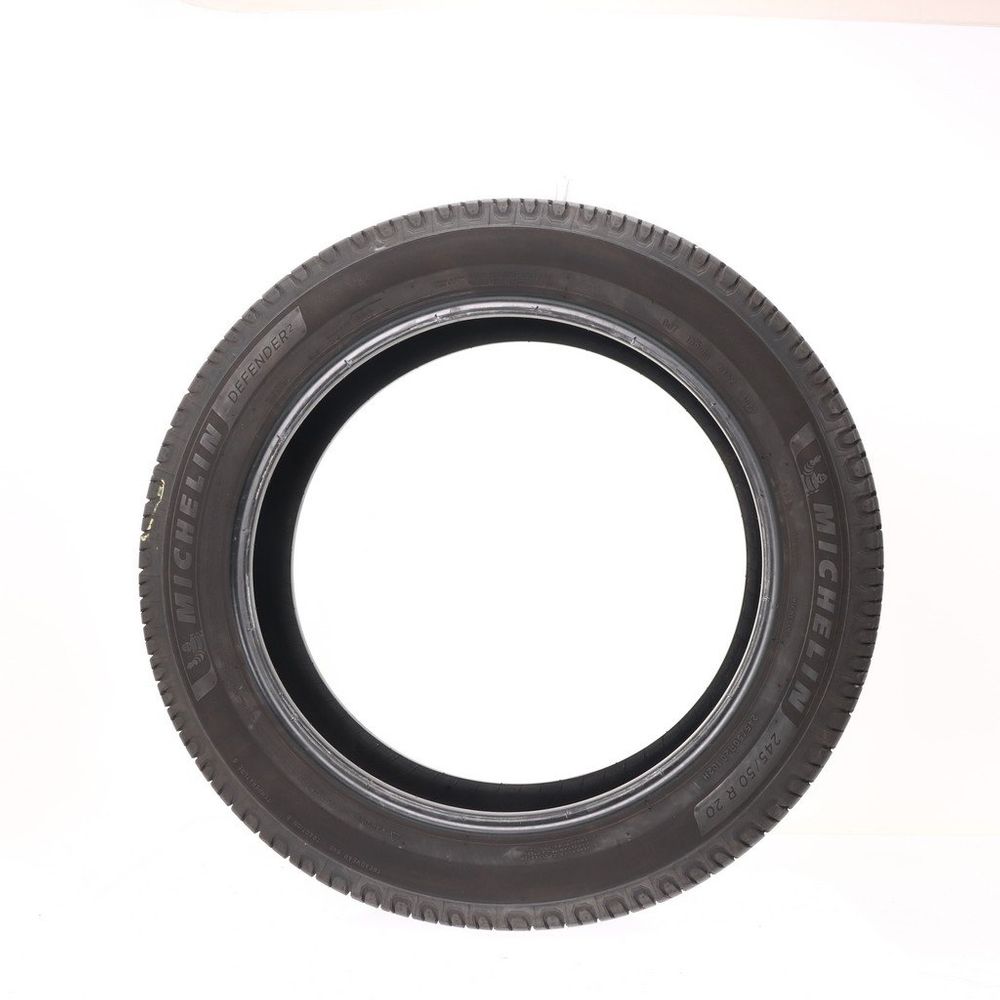 Set of (4) Used 245/50R20 Michelin Defender 2 102H - 8.5-10/32 - Image 3
