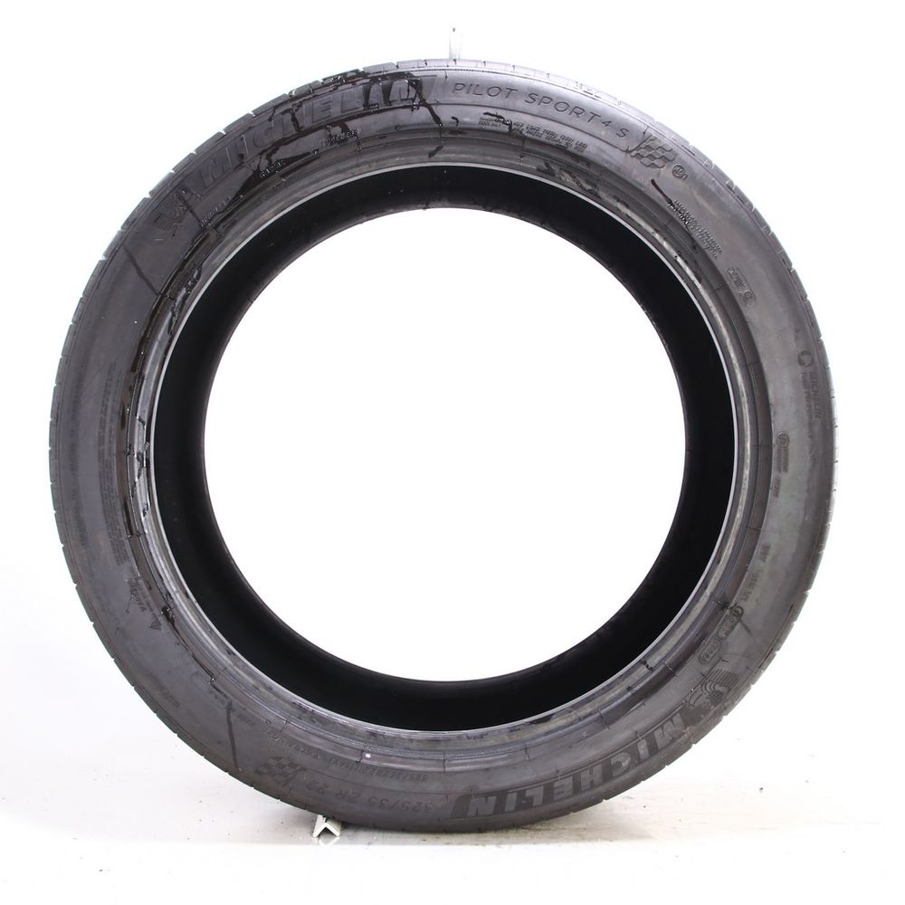 Set of (4) Used 325/35ZR22 Michelin Pilot Sport 4 S MO1 114Y - 6.5-8/32 - Image 3
