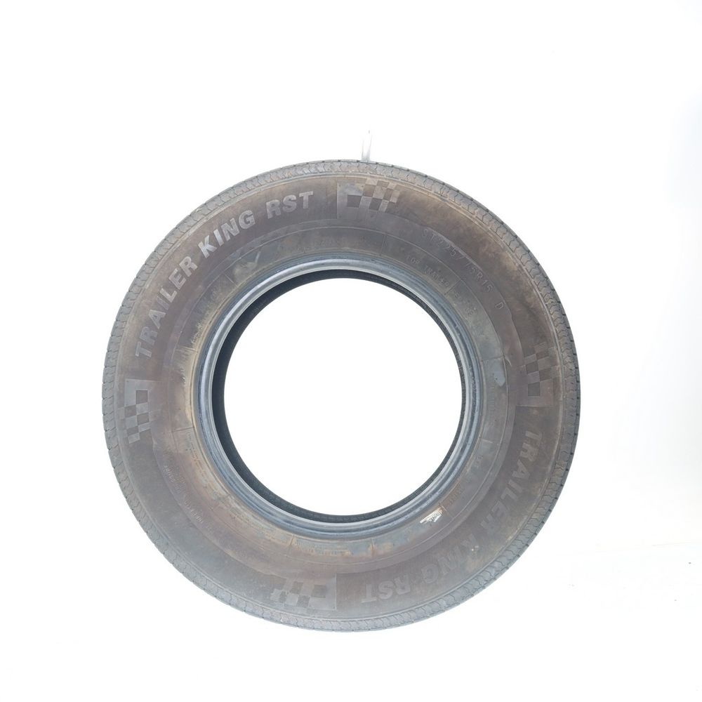 Set of (2) Used ST 225/75R15 Trailer King RST 113/108M D - 6-7.5/32 - Image 3
