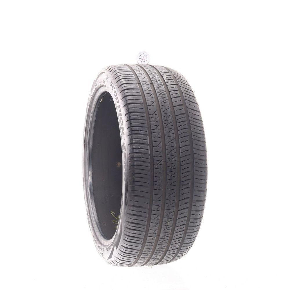 Set of (2) Used 265/40R21 Pirelli Scorpion Zero Plus 105Y - 7.5-9/32 - Image 1