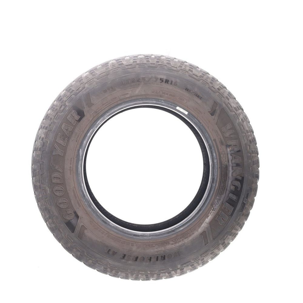 Set of (2) Used LT 225/75R16 Goodyear Wrangler Workhorse AT 115/112R E - 6-7.5/32 - Image 3