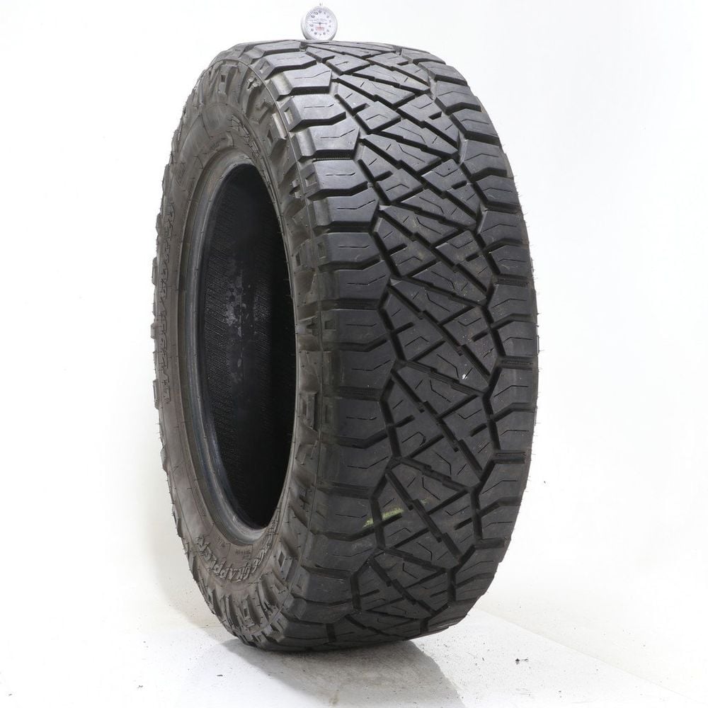 Set of (2) Used LT 295/60R20 Nitto Ridge Grappler 126/123Q E - 10.5-11.5/32 - Image 1